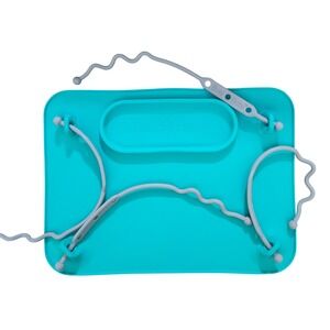 Busy Baby Mat‎ Silicone Suction Toddler Baby Travel Portable Snack Tray